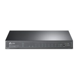 TP-Link TL-SG2210P Valdomas L2 Gigabit Ethernet (10/100/1000) Maitinimas per Eternetą (PoE) Juoda
