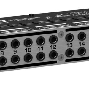Behringer PX3000 komutacinė panelė