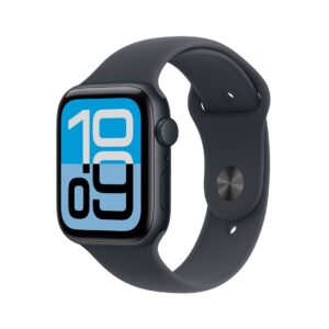 Apple Watch SE (3nd generation) OLED 44 mm Skaitmeninis 368 x 448 pikseliai Lietimui jautrus ekranas Juoda „Wi-Fi“ GPS (palydovinis) - Image 1