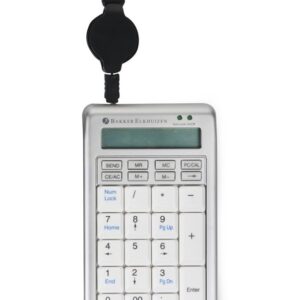 BakkerElkhuizen S-board 840 Numeric skaičių klaviatūra PC USB Šviesiai Žalia, Balta - Image 1
