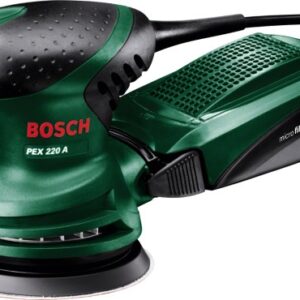 Bosch PEX 220 A Orbitinis šlifuoklis 24000 OPM Juoda, Žalia - Image 1