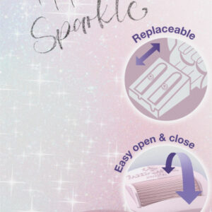 Drožtukas Faber-Castell RollOn Sparkle, blisteryje
