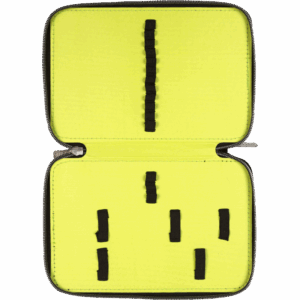 Penalas deVENTE Gamer, dviejų skyrių, 21x14x5,2 cm, juodos spalvos - Image 3