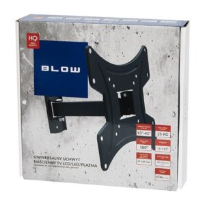 BLOW 76-863# televizoriaus laikiklis 106,7 cm (42") Juoda - Image 2