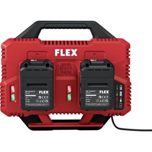 Dvigubas įkroviklis FLEX CA SP 2X12/18V 230V - Image 5
