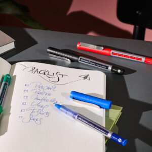 Rašiklis Faber-Castell 0.5, raudonos spalvos - Image 5