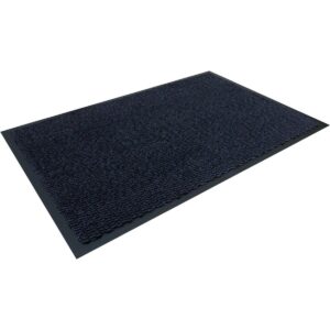 GERIAMASIS DURŲ KILIMĖLIS SUGERIANTIS ĮĖJIMO KILIMĖLIS ZONE 60X90CM TAMSIAI MĖLYNAS 100162 - Image 3