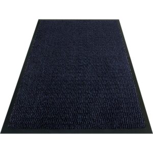 GERIAMASIS DURŲ KILIMĖLIS SUGERIANTIS ĮĖJIMO KILIMĖLIS ZONE 60X90CM TAMSIAI MĖLYNAS 100162 - Image 6