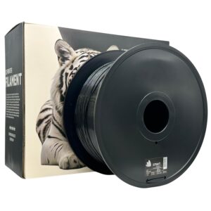 3D Plastikas - Filamentas PETG + CF black | 1.75 mm, 3 kg | SPrint