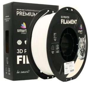 3D Plastikas - Filamentas PETG matte white | 1.75 mm, 1 kg | SPrint