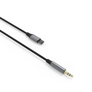 FIXED Link USB-C to 3,5mm jack, 1.5m, space gray - Image 1