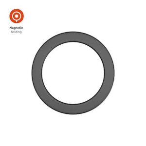 FIXED MagPlate Magnetic MagSafe sticker, black - Image 1