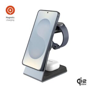 FIXED MagPowerstation Alu for Samsung, Qi2.2, space gray
