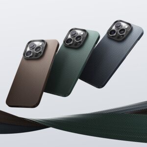 Benks Magnetic Armor Tint Kevlar 1000D (0064) skirtas Apple iPhone 16 Plus green - Image 7