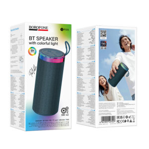 Borofone Portable Bluetooth Speaker BR105 Loud navy blue - Image 4