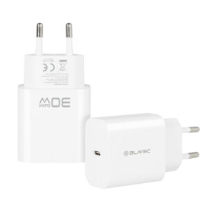 Blavec Wall charger BC-14 GaN4 - Type C - PD QC 30W 3A (TCBC14G4-CW303A) white - Image 2