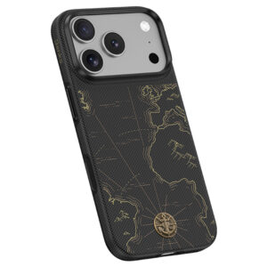 Benks ArmorEdge X1 Air Navigator Kevlar Dėklas (C.K.FL.AP.SJ.0069) Apple iPhone 18 Pro/17 Pro juodos spalvos - Image 3