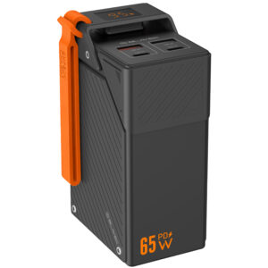 Blavec Power Bank 30000mAh BJ-50 Tytan 65W - 2x Type-C + 2x USB-A (PBBJ50B) juodos spalvos - Image 2