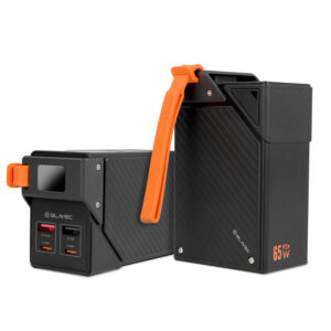 Blavec Power Bank 30000mAh BJ-50 Tytan 65W - 2x Type-C + 2x USB-A (PBBJ50B) juodos spalvos - Image 3