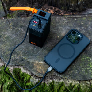 Blavec Power Bank 30000mAh BJ-50 Tytan 65W - 2x Type-C + 2x USB-A (PBBJ50B) juodos spalvos - Image 6