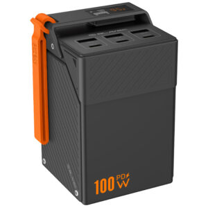 Blavec Power Bank 50000mAh BJ-50 Tytan 100W - 3x Type-C + 3x USB-A (PBBJ50C) juodos spalvos - Image 2
