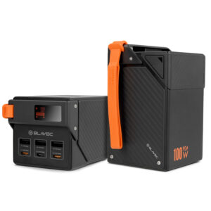 Blavec Power Bank 50000mAh BJ-50 Tytan 100W - 3x Type-C + 3x USB-A (PBBJ50C) juodos spalvos - Image 3