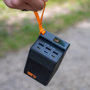 Blavec Power Bank 50000mAh BJ-50 Tytan 100W - 3x Type-C + 3x USB-A (PBBJ50C) juodos spalvos - Image 5