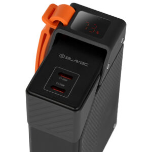 Blavec Power Bank 20000mAh BJ-50 Tytan 65W - 2x Type-C (PBBJ50A) juodos spalvos - Image 4