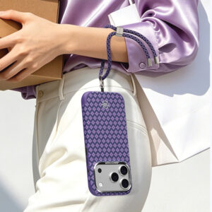Benks short strap GS02 ArmorGrid (C.Q.GS.00.PU.0002) skirtas phone peri purple - Image 3