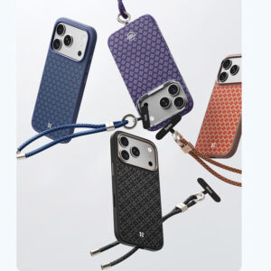 Benks short strap GS02 ArmorGrid (C.Q.GS.00.PU.0002) skirtas phone peri purple - Image 4