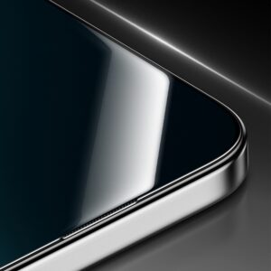 Benks Tempered glass Glass Warrior Sapphire Coating (C.M.MZ.AP.BK.D073) skirtas Apple iPhone 18 Pro Max/17 Pro Max juodos spalvos - Image 9