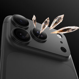 Benks OmniWarrior Metal Integrated Lens Protector (C.M.SX.AP.BK.0071) skirtas Apple iPhone 18 Pro Max (AR/Black) - Image 6