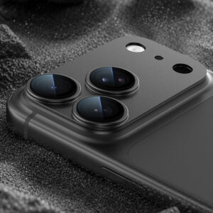 Benks OmniWarrior Metal Integrated Lens Protector (C.M.SX.AP.BK.0071) skirtas Apple iPhone 18 Pro Max (AR/Black) - Image 7