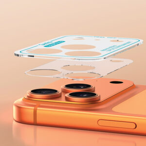 Benks Integrated Matte Lens Module Protective Lens Protector (C.M.SX.AP.MZ.M070) skirtas Apple iPhone 18 Pro (Transparent) - Image 8