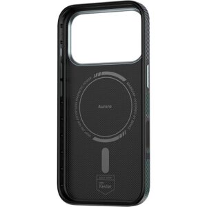 Benks Dėklas Magnetic Armor Pro Aurora Kevlar 600D (C.K.FL.AP.SR.A072) iPhone 18 Pro/17 Pro (Camera Control Button) - Image 4