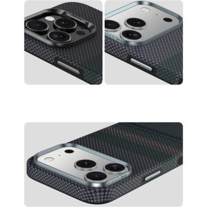 Benks Dėklas Magnetic Armor Pro Aurora Kevlar 600D (C.K.FL.AP.SR.A073) iPhone 18 Pro Max/17 Pro Max (Camera Control Button) - Image 6