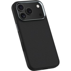 Benks Dėklas Magnetic Armor Pro Kevlar Metal Frame 600D (C.K.FL.AP.BK.BA72) iPhone 18 Pro/17 Pro (Camera Control Button) - Image 5