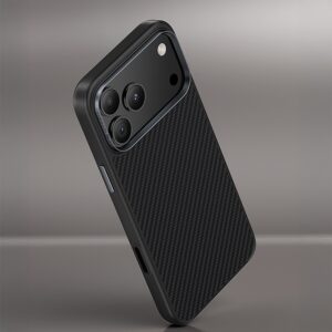 Benks Dėklas Magnetic Armor Pro Kevlar Metal Frame 600D (C.K.FL.AP.BK.BA72) iPhone 18 Pro/17 Pro (Camera Control Button) - Image 6