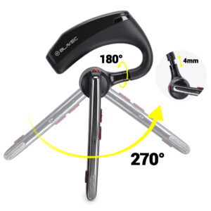 Blavec Bluetooth laisvų rankų įranga Legend 5 Multipoint (BHLE5-B) juodos spalvos - Image 5