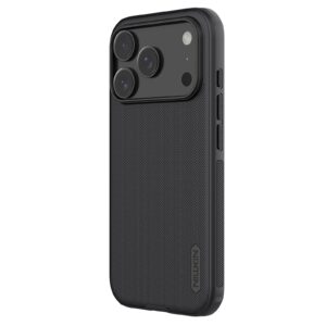 Nillkin Super Frosted PRO Magnetic Back dėklas Apple iPhone 17 Pro Max/18 Pro Max juodos spalvos