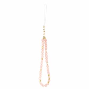 Guess IML Flowers Allover Strap MagSafe Dėklas Apple iPhone 18 Pro Max Pink