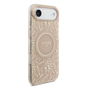 Guess IML Flowers Allover Strap MagSafe dėklas Apple iPhone Air rožinės spalvos - Image 2