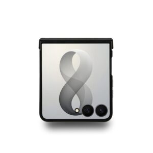 Guess PU Leather 4G Magnetic dėklas Samsung Galaxy Z Flip 8 juodos spalvos - Image 2