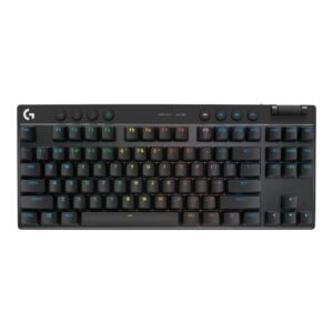 LOGITECH G PRO X TKL Wireless Belaidė Žaidimų Klaviatūra | Black, GX Tactile