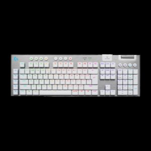 LOGITECH G915 X LIGHTSPEED Wireless Belaidė Žaidimų Klaviatūra | White, GL Tactile Brown