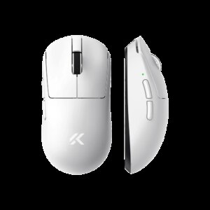 MCHOSE A7 V2 Ultra Wireless Belaidė Žaidimų Pelė | White