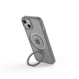 Musthavz MagLoop Stand Dėklas Apple iPhone 15, grey