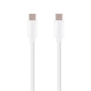 Musthavz GoEasy USB-C to USB-C Nylon Cable 1m, white