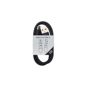 Musthavz to Go USB-A to USB-C Cable 0.5 meter, black - Image 1