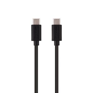 Musthavz to Go USB-C to USB-C Cable 1.0 meter, black